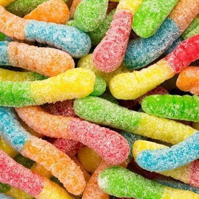 Sour Neon Worms